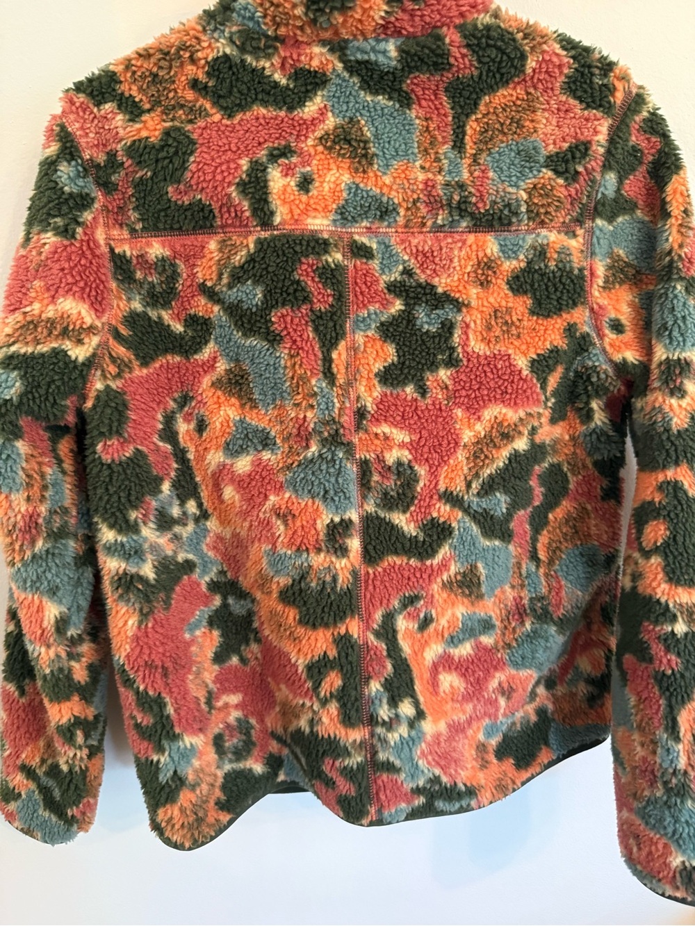 LL Bean Sherpa Jacket with Snap Front - Picture 5 of 5